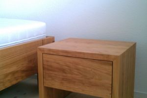 Letto mit Nachttisch