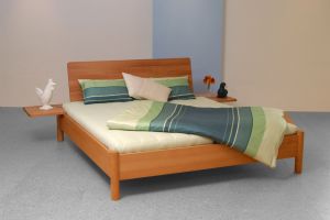 Massivholzbett Point