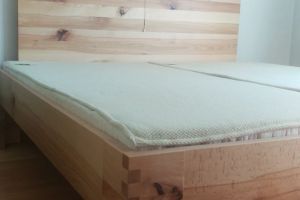 Massivholzbett Letto